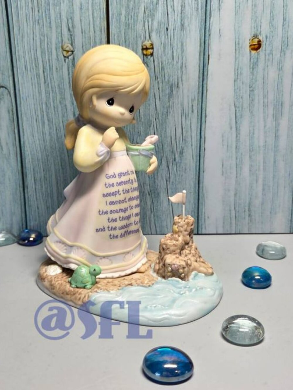 Precious Moments Children Of Faith Grant Me Serenity Hamilton Collection Rare